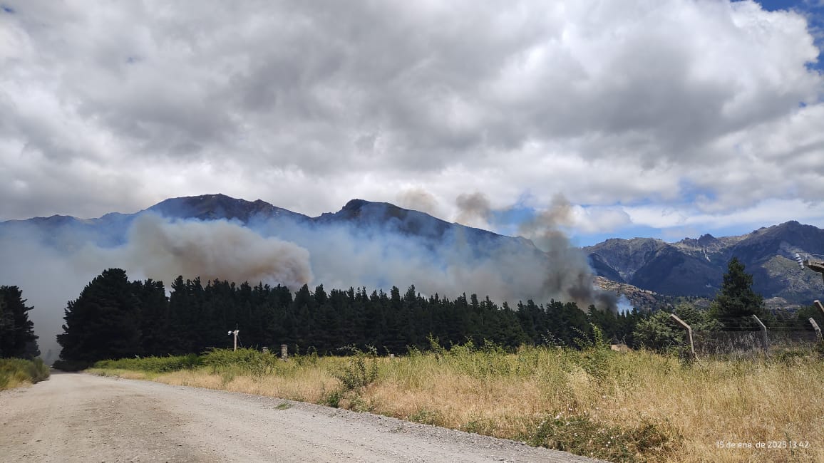 Incendio en Epuyén