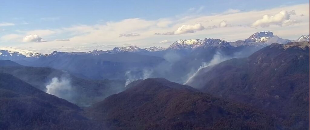 Incendio Parque Nahuel Huapi