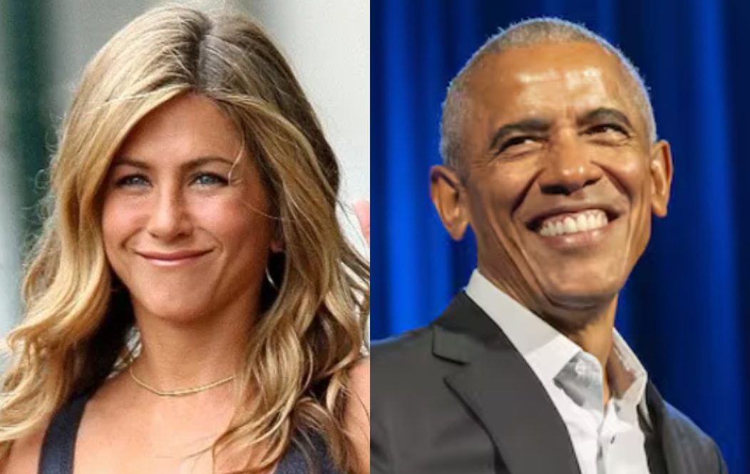 Rumores romance Aniston Obama