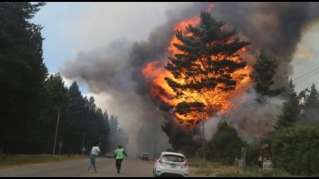 Incendio Epuyén Chubut