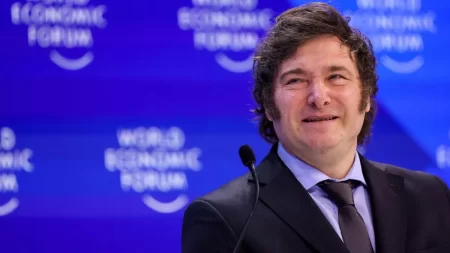 Milei dará mensaje en Davos