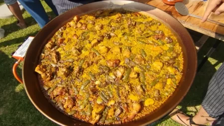 Paella en cinco minutos