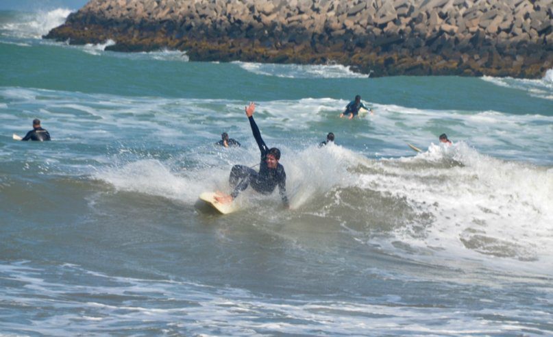 surf en PLaya -Unión