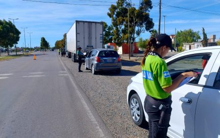 Provincia controló alcoholizados de la vía pública