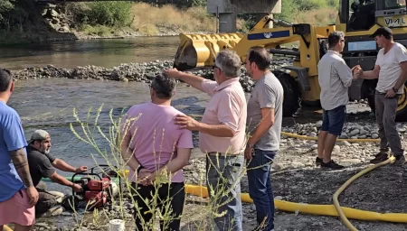 Centro de recarga de agua en Lago Puelo