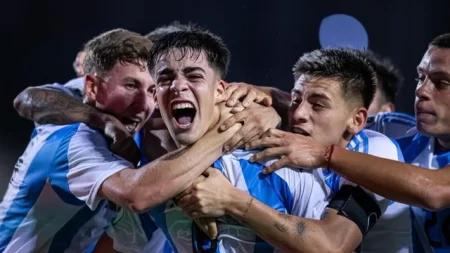 Selección argentina Sub-20 en Venezuela