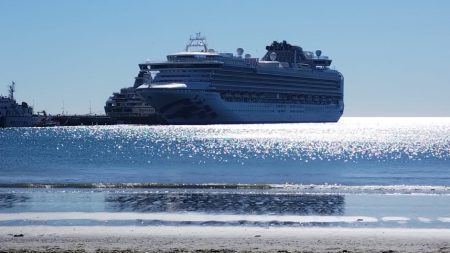 Crucero Saphire Princess en Puerto Madryn