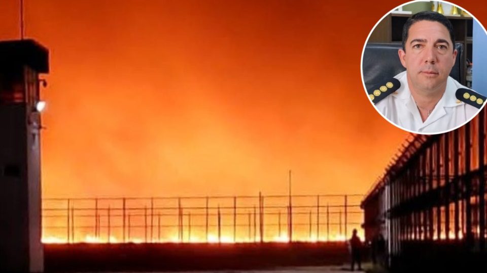 Andrés García incendio Chubut