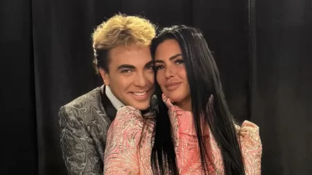 Cristian Castro y Mariela Sánchez