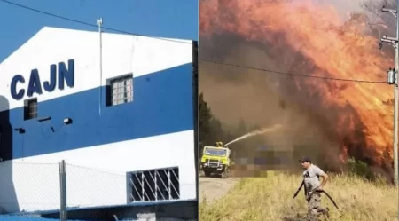 Campaña bomberos Chubut