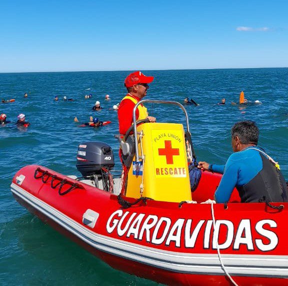 Guardavidas Playa Unión bautismo