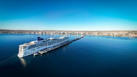 Crucero Norwegian Star en Puerto Madryn