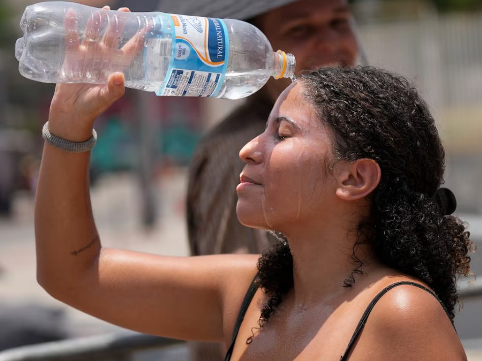 Ola de calor en Brasil