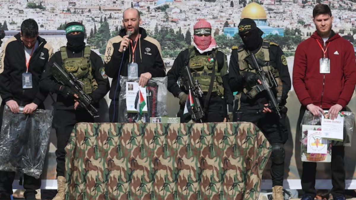 Hamas liberó rehenes israelíes