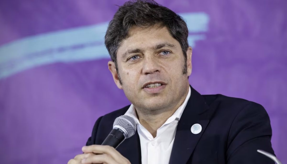 Kicillof acusó a Milei