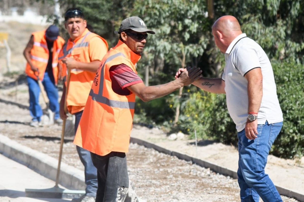 Recorrida por obras en Puerto Madryn