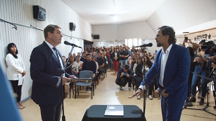 Damián Biss en anuncio oficial