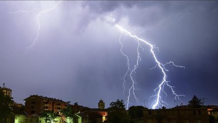 Alerta naranja por tormentas