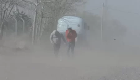 Chubut fuertes vientos