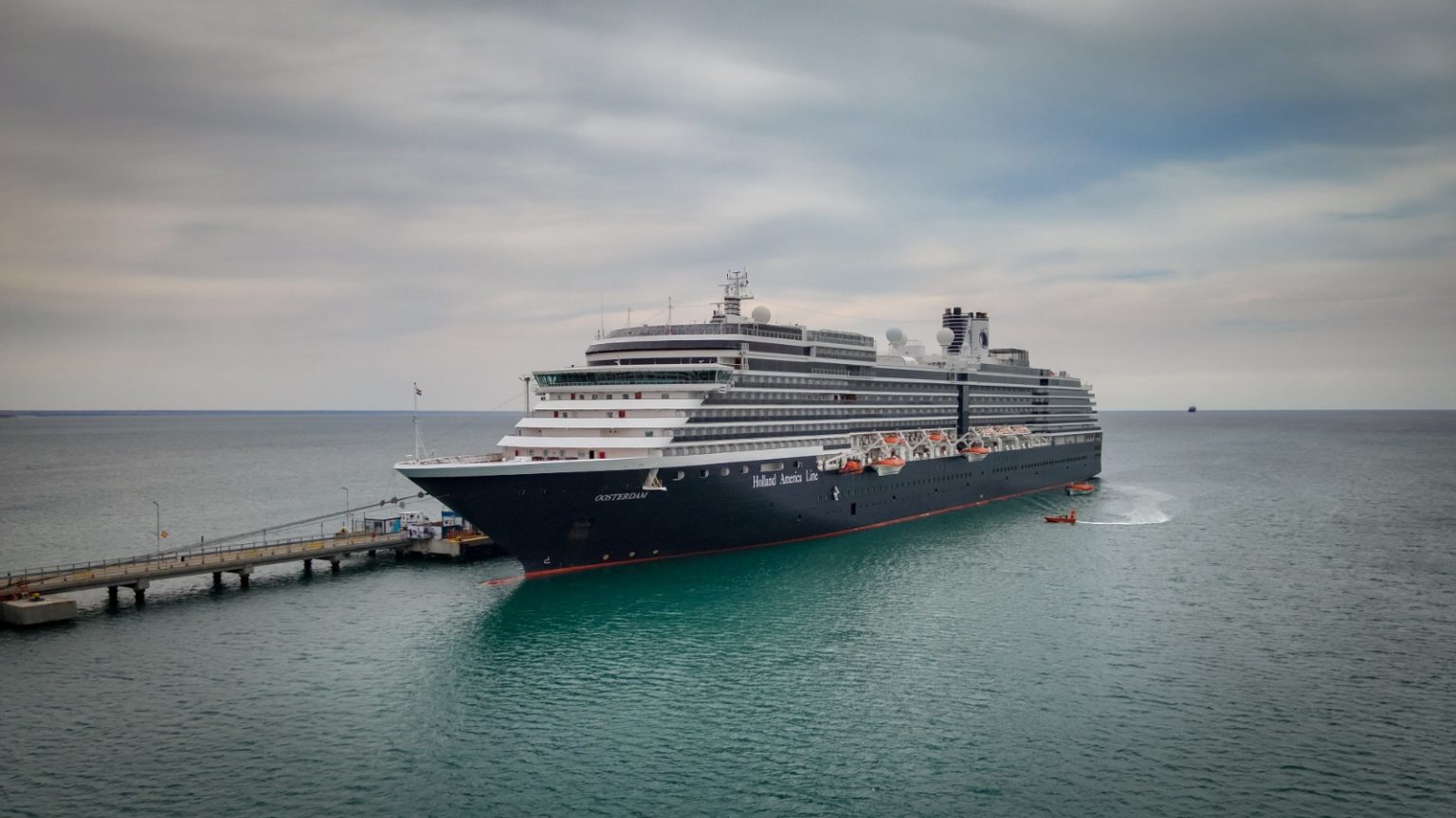 Puerto Madryn recibió Al Oosterdam