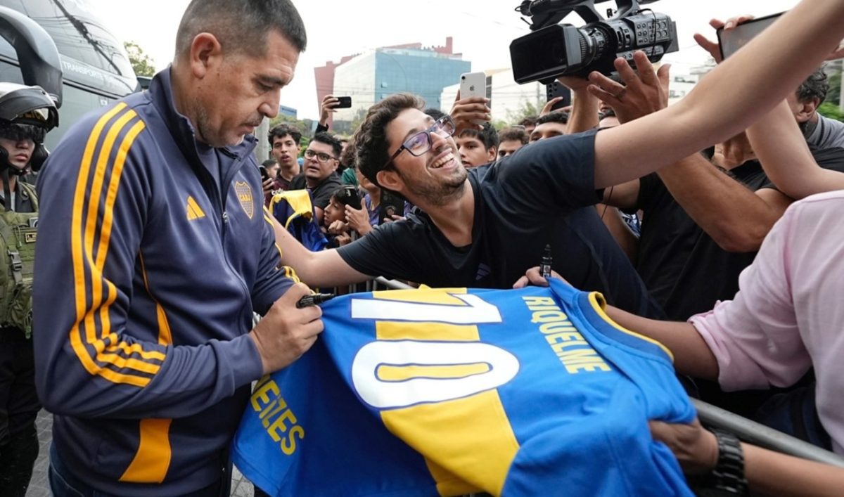 Riquelme al equipo Boca