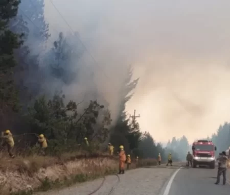 Incendios en El Bolsón