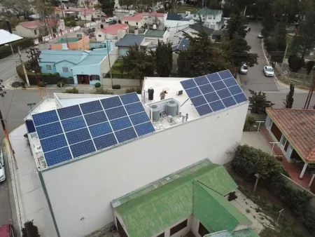 Paneles solares en Comodoro