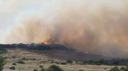 Incendio Trevelin 2000 hectáreas