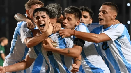 Argentina Sub 20 enfrenta Chile