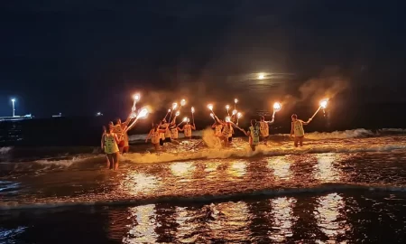 Ceremonia de Antorchas Puerto Madryn