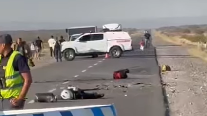 Murió motociclista en Neuquén