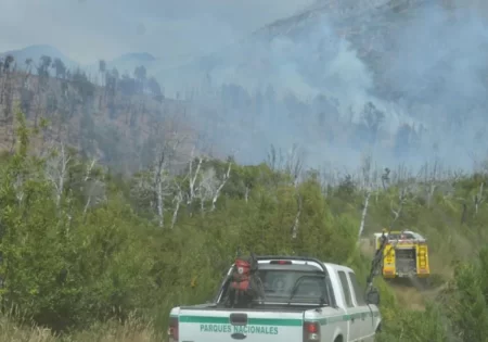 Policía Federal incendio