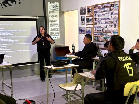 Tránsito capacitó efectivos policiales