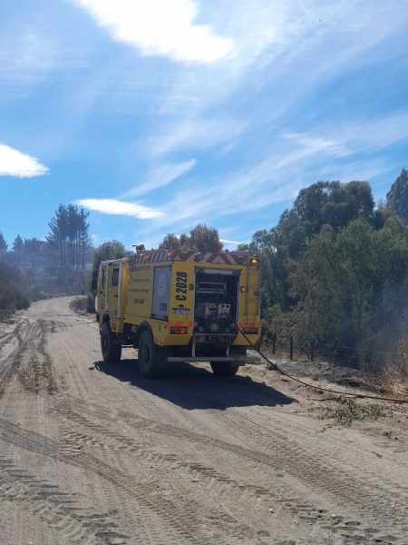 Provincia operativo incendio Trevelin