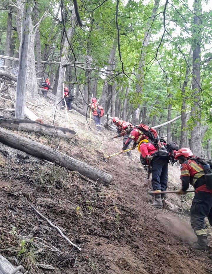 Provincia operativo incendio Trevelin