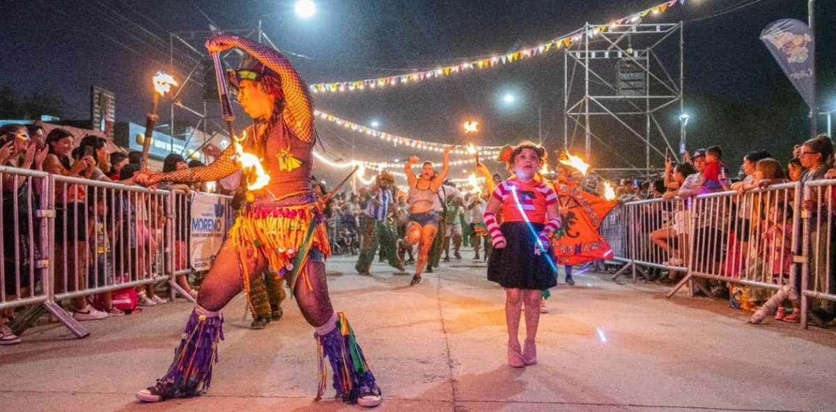 Celebración de Carnaval en Argentina