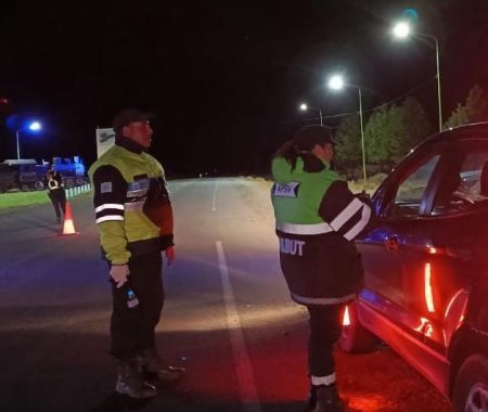 Provincia controló vehículos y conductores alcoholizados