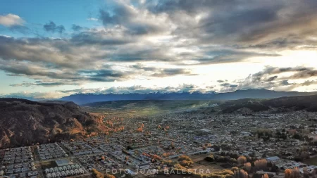 Ráfagas intensas en Esquel