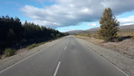 Operativo de control vehicular en ruta de Chubut