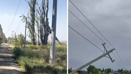 Ráfagas viento rutas Chubut