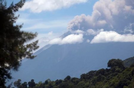 Guatemala volcán Fuego