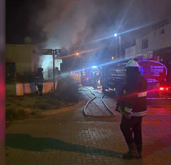 Incendio casa de Comodoro