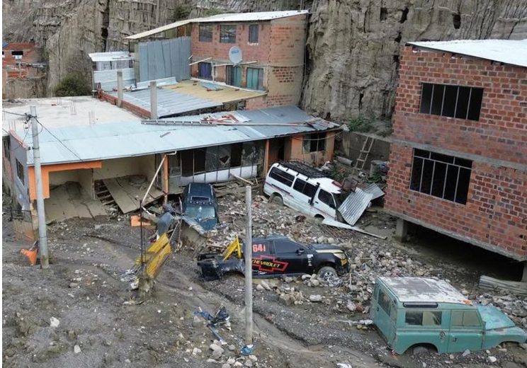 Lluvias en Bolivia familias afectadas