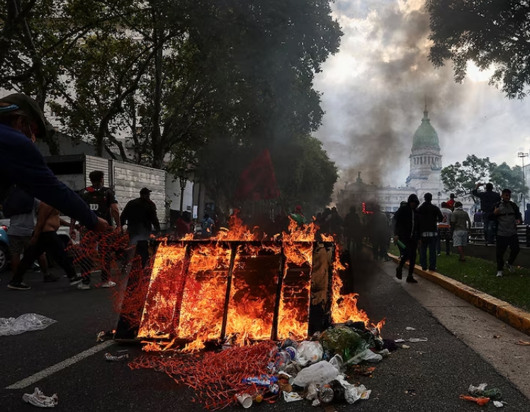 Gobierno denunció sedición detenidos protesta