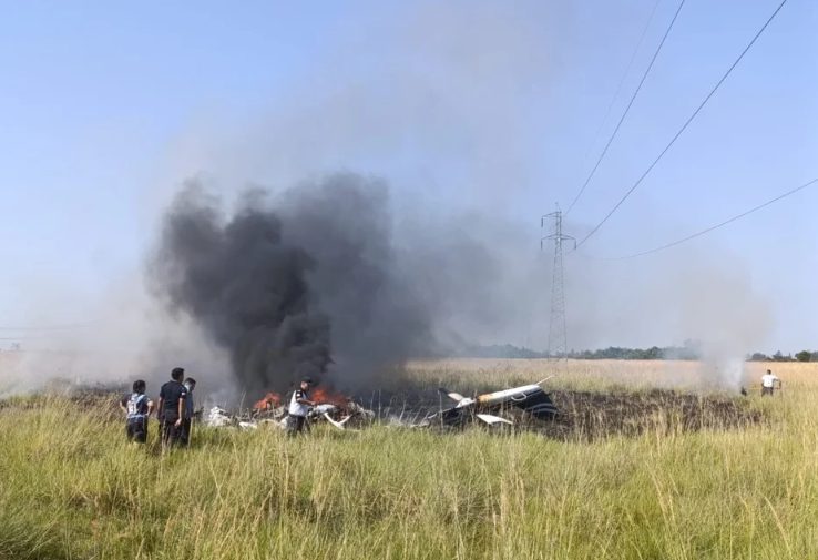 Helicóptero Incendios en Corrientes