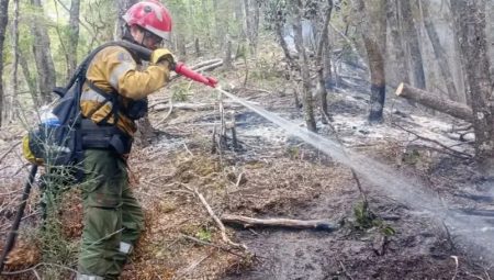 Incendio El Bolsón controlado