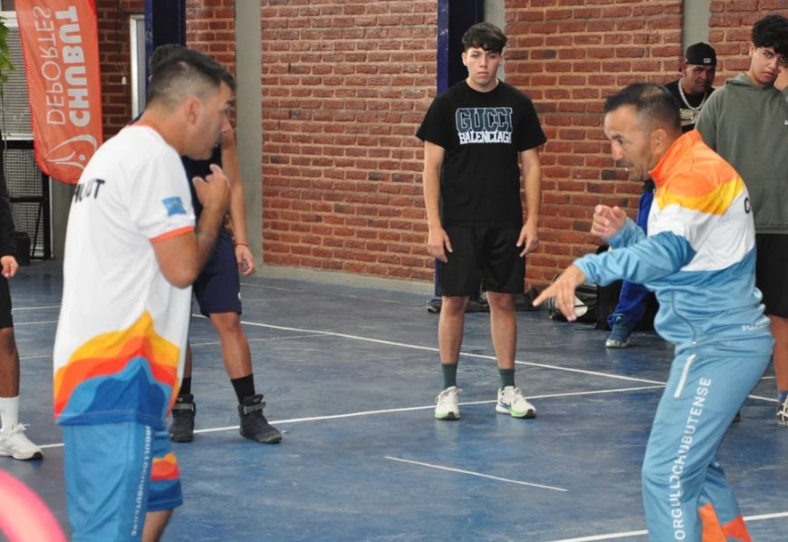 Boxeo en la cordillera