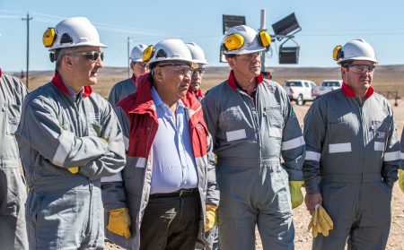 Ávila recorrió Pozo No Convencional