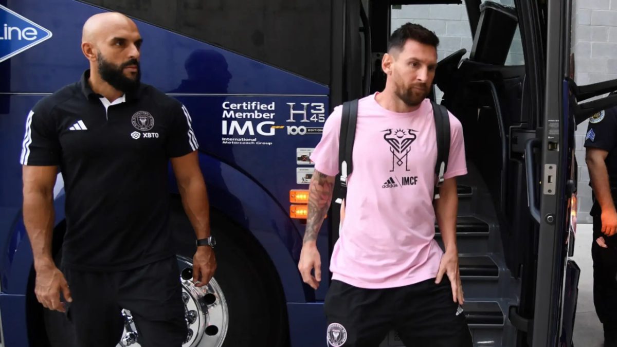 MLS veta guardaespaldas Messi