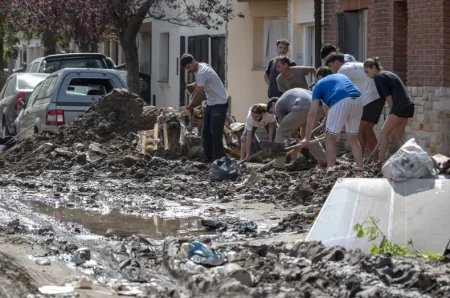 500 evacuados Bahía Blanca